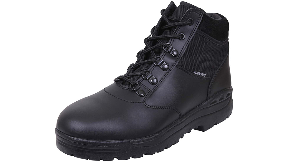 Rothco Forced Entry Tactical Waterproof 6in Boot, Black, 8, 5005-8