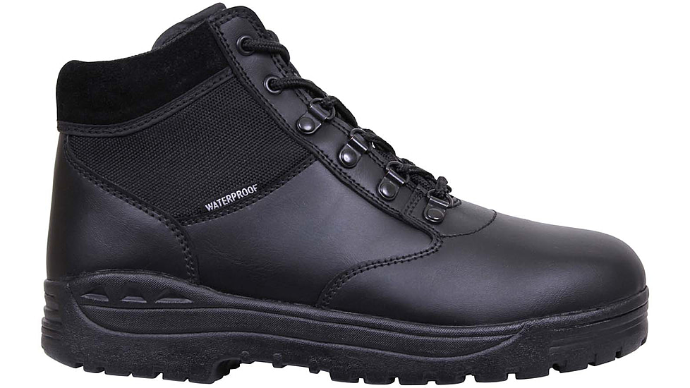 Rothco Forced Entry Tactical Waterproof 6in Boot, Black, 8, 5005-8