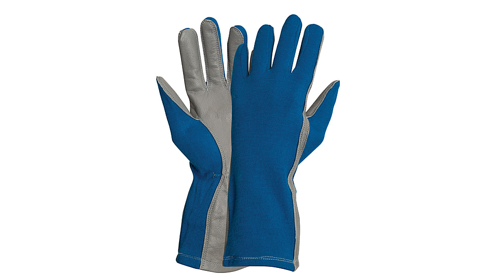 Rothco G.I. Nomex Flight Gloves, Royal Blue, 11, 19223