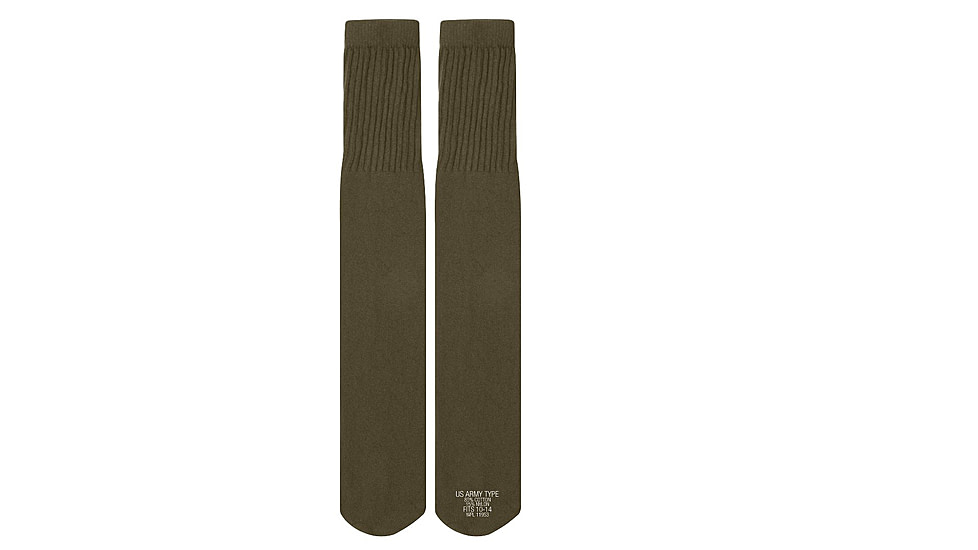 Rothco G.I. Style Tube Socks, Olive Drab, 6181-OliveDrab