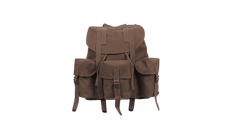 Rothco G.I. Type Heavyweight Mini Alice Pack, Earth Brown, 2697-EarthBrown