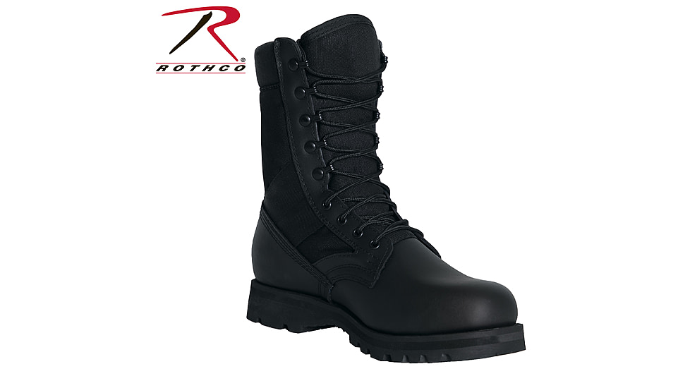Rothco G.I. Type Sierra Sole Tactical Boots, Black, 11, Wide, 5975-Black-11-Wide