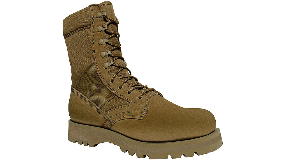 Rothco G.I. Type Sierra Sole Tactical Boots, Coyote Brown, 6, Regular, 55257-CoyoteBrown-6-Regular