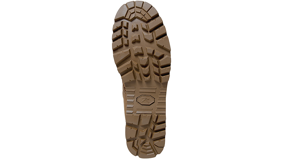 Rothco G.I. Type Sierra Sole Tactical Boots, Coyote Brown, 6, Regular, 55257-CoyoteBrown-6-Regular