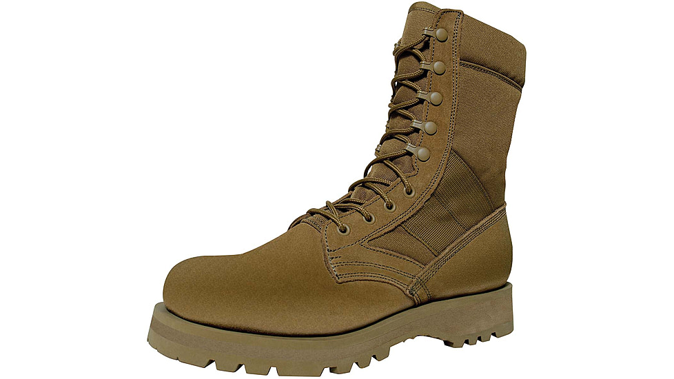 Rothco G.I. Type Sierra Sole Tactical Boots, Coyote Brown, 6, Regular, 55257-CoyoteBrown-6-Regular