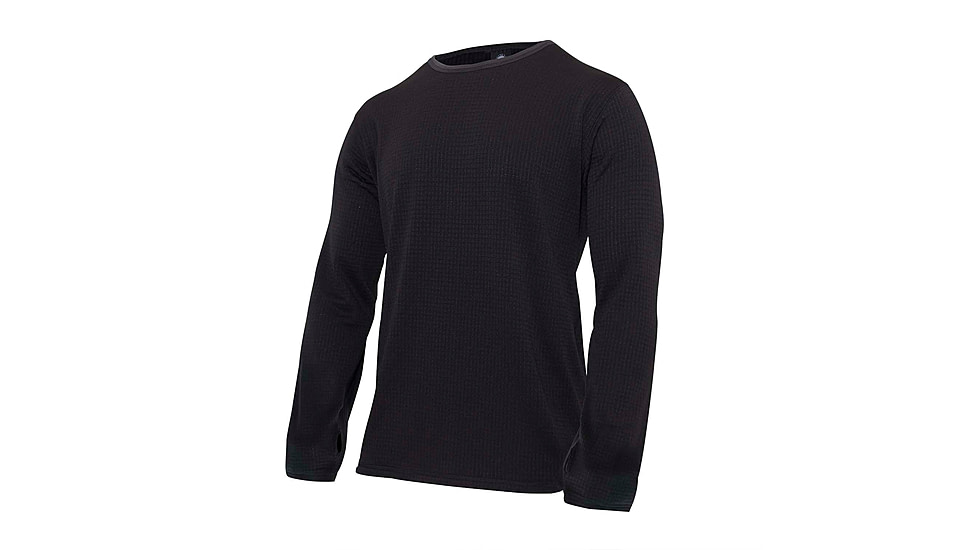 Rothco Gen III Level II Underwear Crew Top - Mens, Black, Small, 69130-Black-S