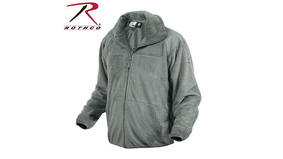 Rothco Generation III Level 3 ECWCS Fleece Jacket - Men's, Olive Drab, Extra Small, 97390-OliveDrab-XS