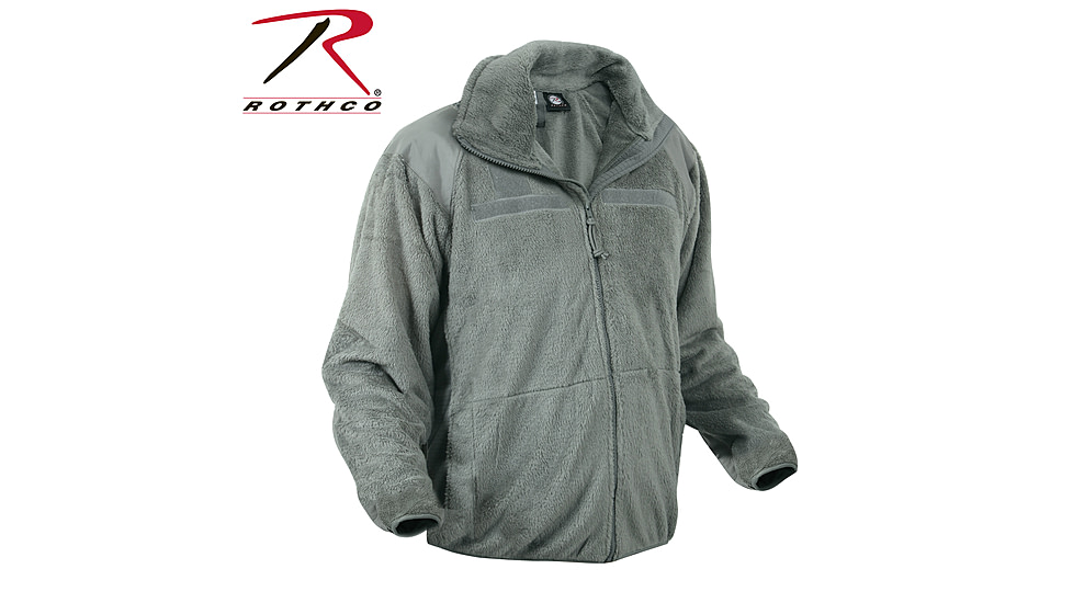 Rothco Generation III Level 3 ECWCS Fleece Jacket - Men's, Olive Drab, Extra Small, 97390-OliveDrab-XS