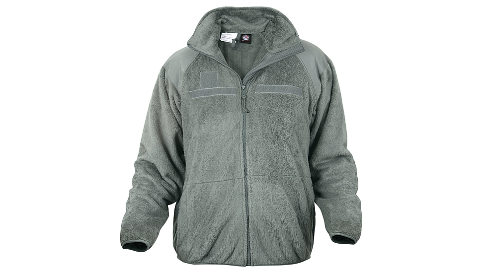Rothco Generation III Level 3 ECWCS Fleece Jacket - Men's, Olive Drab, Extra Small, 97390-OliveDrab-XS