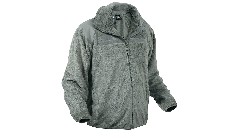 Rothco Generation III Level 3 ECWCS Fleece Jacket - Men's, Olive Drab, Extra Small, 97390-OliveDrab-XS