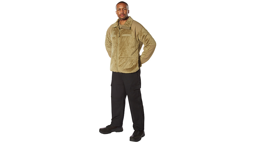 Rothco Generation III Level 3 ECWCS Fleece Jacket - Mens, AR Tan, 3XL, 97352-ARTan-3XL