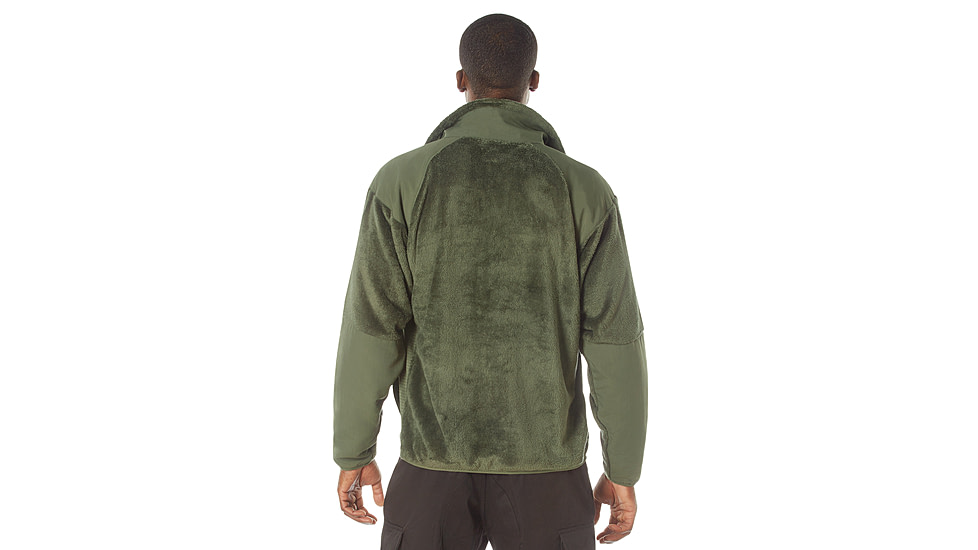 Rothco Generation III Level 3 ECWCS Fleece Jacket, Olive Drab, XS, 97390-OliveDrab-XS