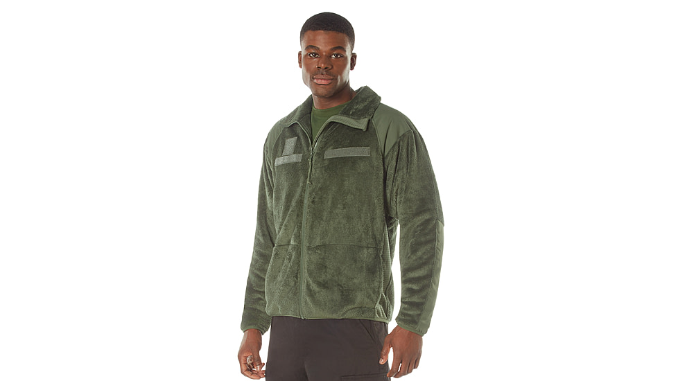 Rothco Generation III Level 3 ECWCS Fleece Jacket, Olive Drab, XS, 97390-OliveDrab-XS