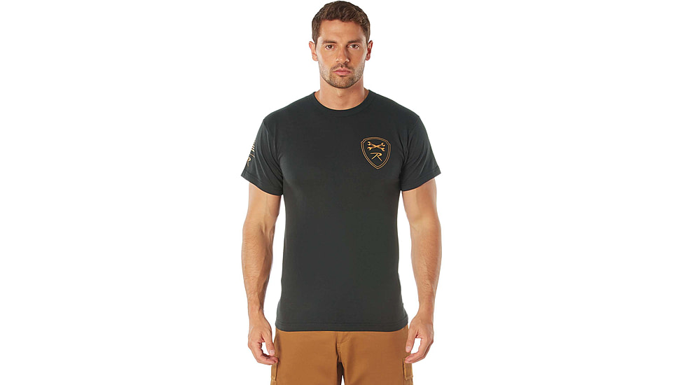 Rothco Getting The Job Done T-Shirt, Black, S, 11350-Black-S