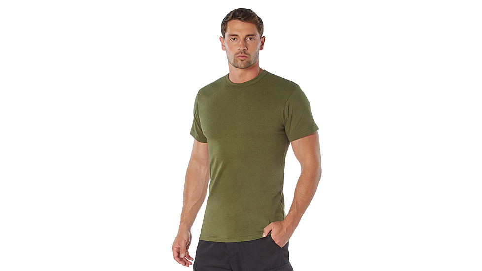 Rothco Heavyweight T-Shirt 5014, Olive Drab, XL, 50190-OliveDrab-XL