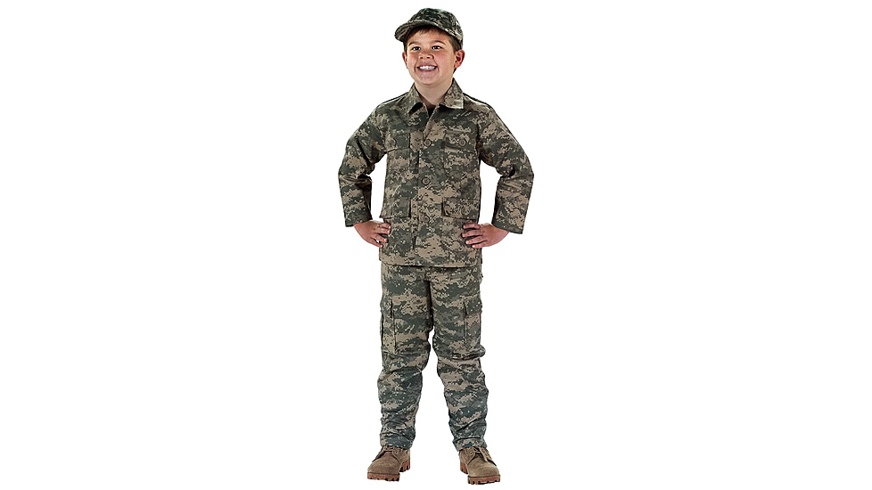 Rothco Kids Digital Camo BDU Pants, ACU Digital Camo, Small, 66110-ACUDigitalCamo-S