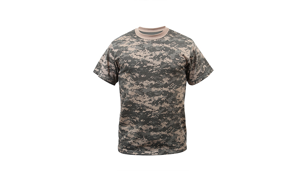 Rothco Digital Camo T-Shirt, ACU Digital Camo, Small, 6376-ACUDigitalCamo-S
