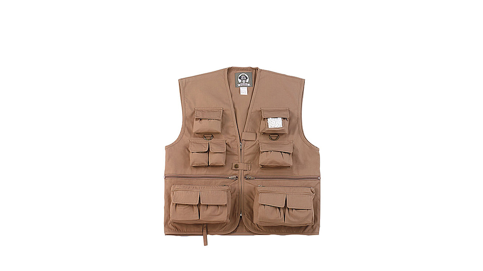 Rothco Uncle Milty's Travel Vest - Kid's, Small, Khaki, 8546-611