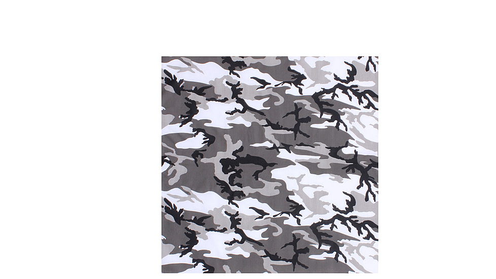 Rothco Large Camo Bandana, City Camo, 4347-CityCamo