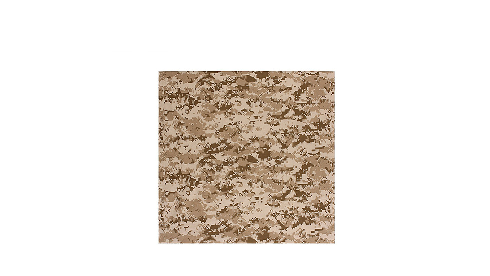 Rothco Large Digital Camo Bandana, Desert Digital Camo, 4341-DesertDigitalCamo
