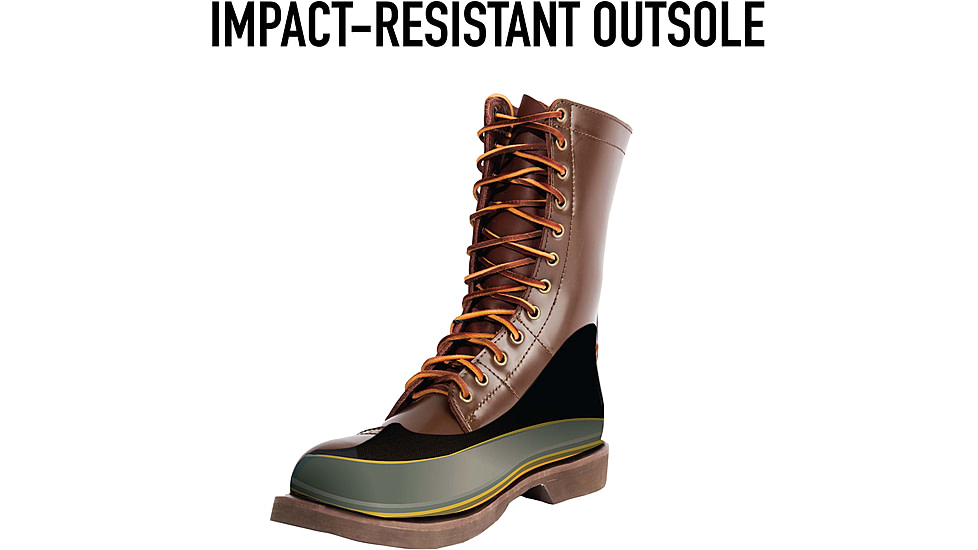 Rothco Leather 10in Jump Boot - Mens, 6.5, 56920-6.5