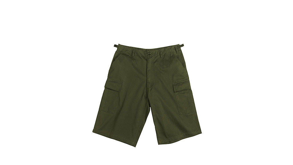 Rothco Long Length BDU Short, Olive Drab, Small, 7962-OliveDrab-S
