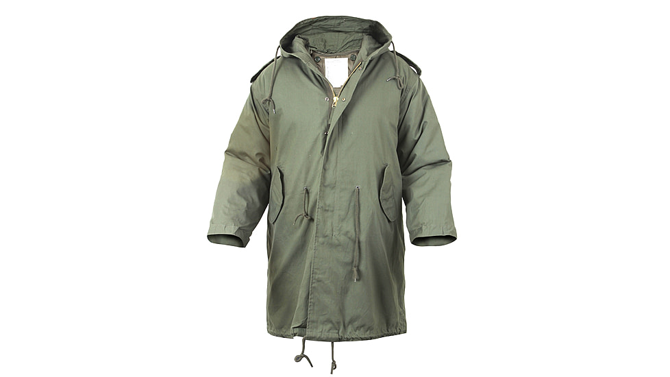 Rothco M-51 Fishtail Parka, Olive Drab, 2XL, 9463-OliveDrab-2XL