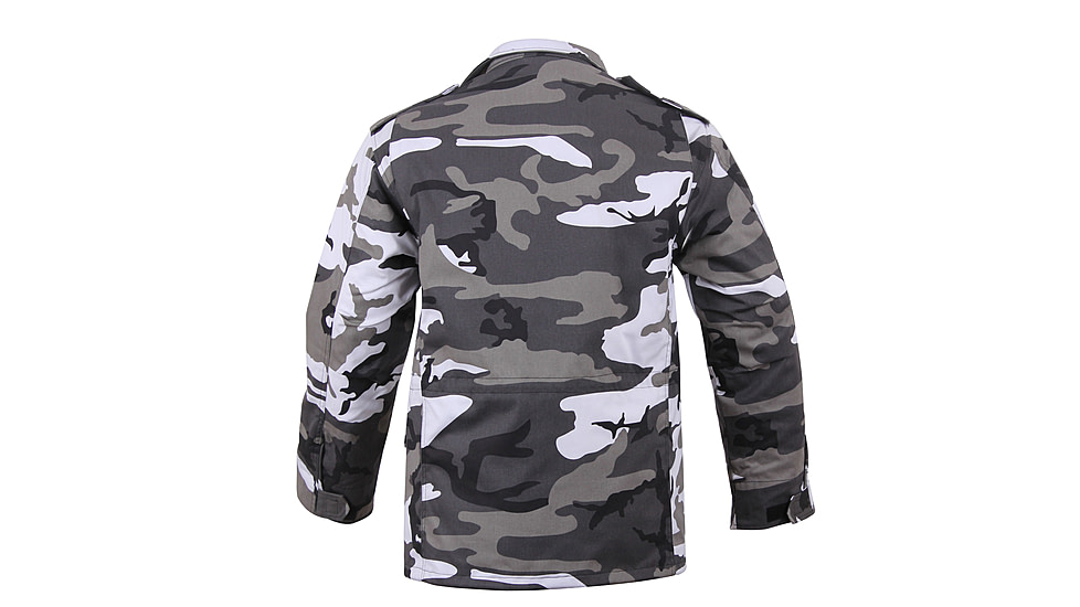 Rothco M-65 Camo Field Jacket, City Camo, Small, 8994-CityCamo-S