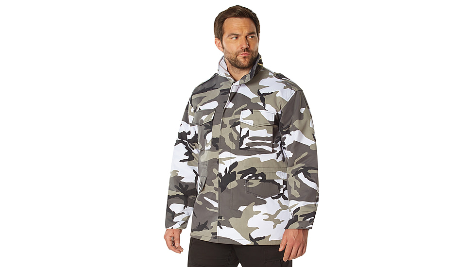Rothco M-65 Camo Field Jacket, City Camo, Small, 8994-CityCamo-S