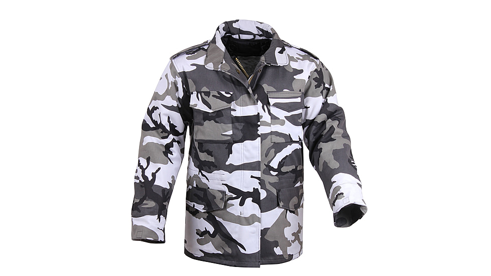 Rothco M-65 Camo Field Jacket, City Camo, Small, 8994-CityCamo-S