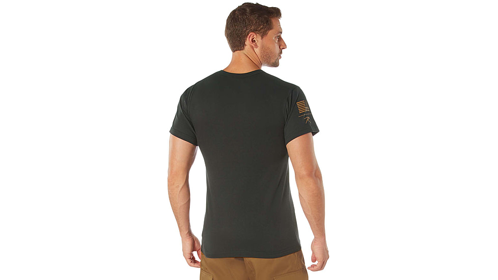 Rothco Military Grade Workwear Graphic T-Shirt, Black, S, 11340-Black-S