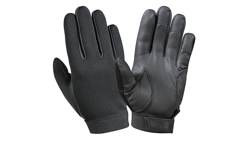 Rothco Multi-Purpose Neoprene Gloves, Black, M, 3455-Black-M