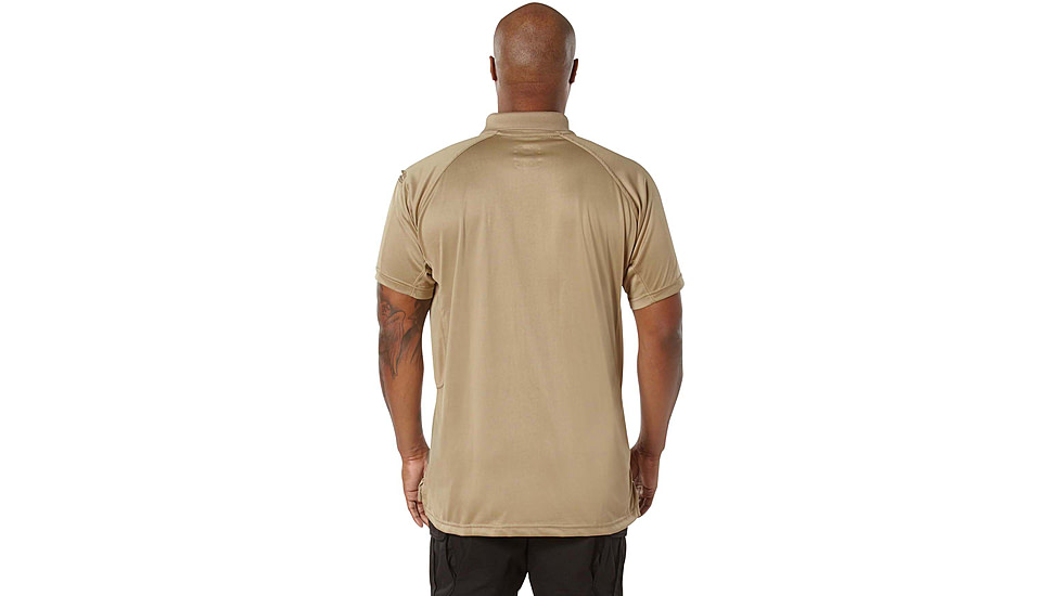 Rothco On Duty Performance Polo - Mens, Tan, Extra Large, 1060-Tan-XL