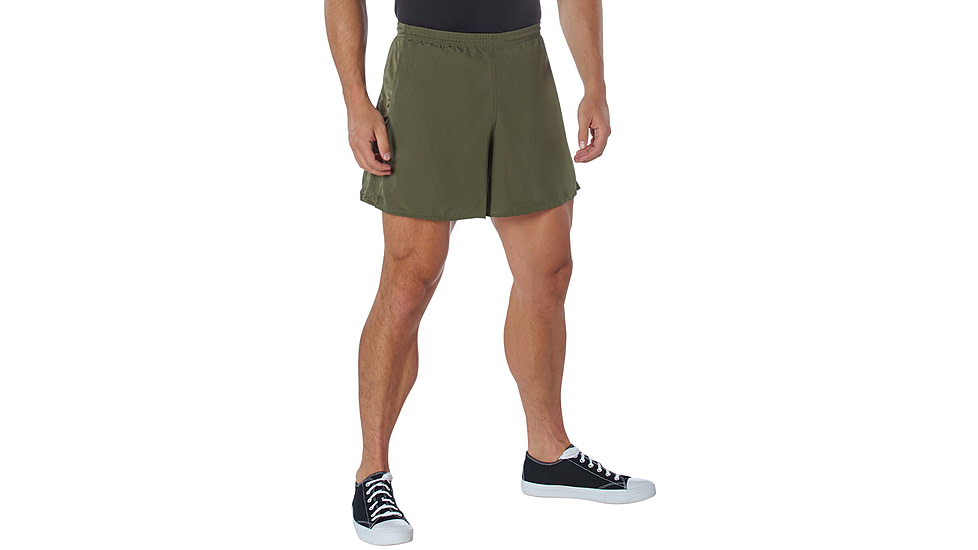 Rothco Physical Training PT Shorts - Mens, Olive Drab, Extra Large, 3010-OliveDrab-XL