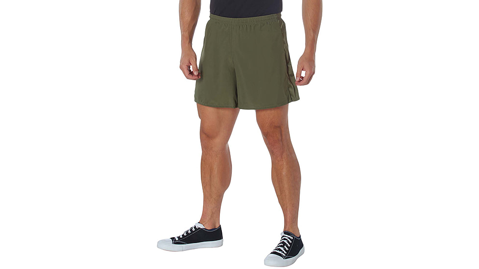 Rothco Physical Training PT Shorts - Mens, Olive Drab, Extra Large, 3010-OliveDrab-XL