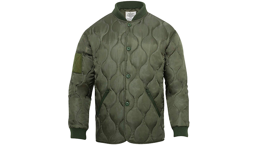Rothco Quilted Woobie Jacket - Mens, Olive Drab, Small, 10421-OliveDrab-S