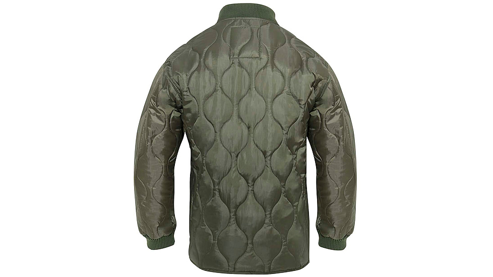 Rothco Quilted Woobie Jacket - Mens, Olive Drab, Small, 10421-OliveDrab-S