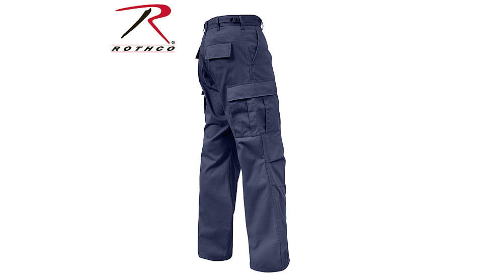 Rothco Relaxed Fit Zipper Fly BDU Pants, Woodland Camo, Extra Large, 2941-WoodlandCamo-XL