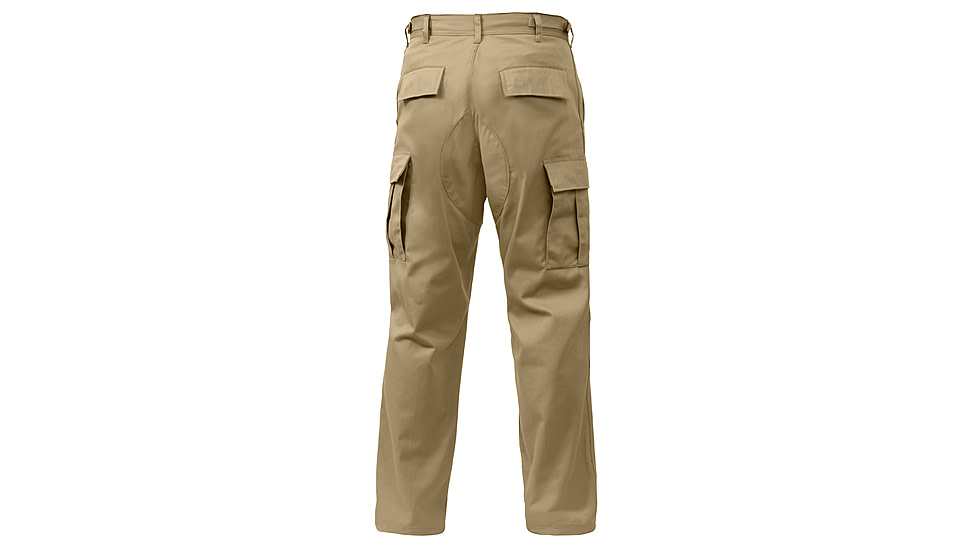 Rothco Relaxed Fit Zipper Fly BDU Pants, Woodland Camo, Extra Large, 2941-WoodlandCamo-XL