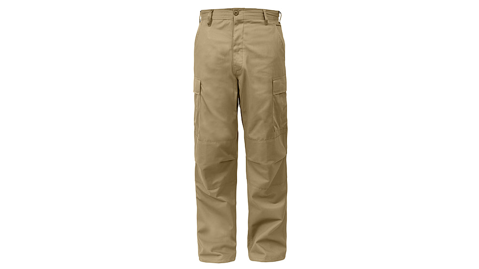 Rothco Relaxed Fit Zipper Fly BDU Pants, Woodland Camo, Extra Large, 2941-WoodlandCamo-XL