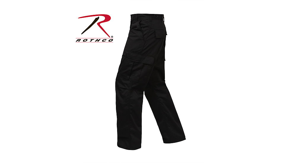 Rothco Relaxed Fit Zipper Fly BDU Pants, Woodland Camo, Extra Large, 2941-WoodlandCamo-XL