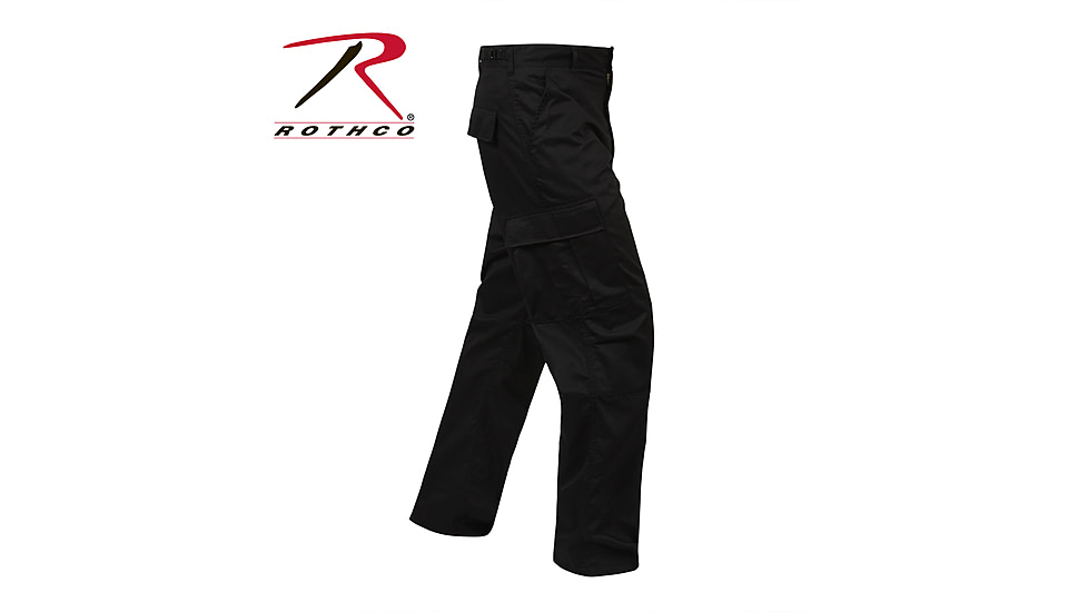 Rothco Relaxed Fit Zipper Fly BDU Pants, Woodland Camo, Extra Large, 2941-WoodlandCamo-XL