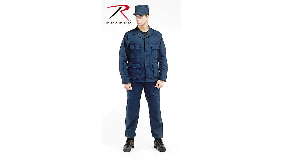 Rothco Rip-Stop B.D.U. Shirt, Olive Drab, Small, 5852-OliveDrab-S