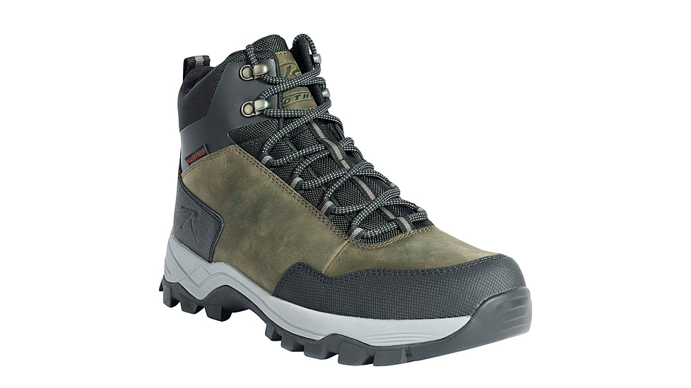 Rothco Scout 6in All Terrain Hybrid Tactical Boots - Men's, Olive Drab, 8 US, 54310-OliveDrab-8