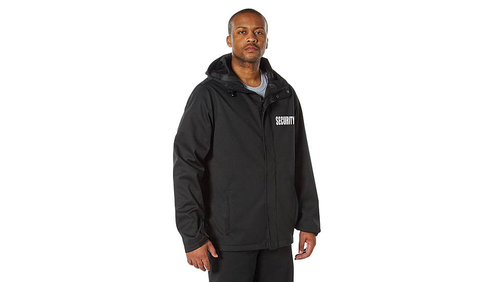 Rothco Shadow Ops Waterproof Security Rain Jacket - Mens, Small, 40260-S
