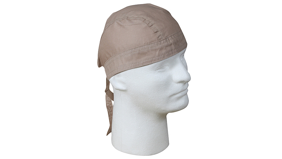 Rothco Solid Color Headwrap, Khaki, 5138-Khaki