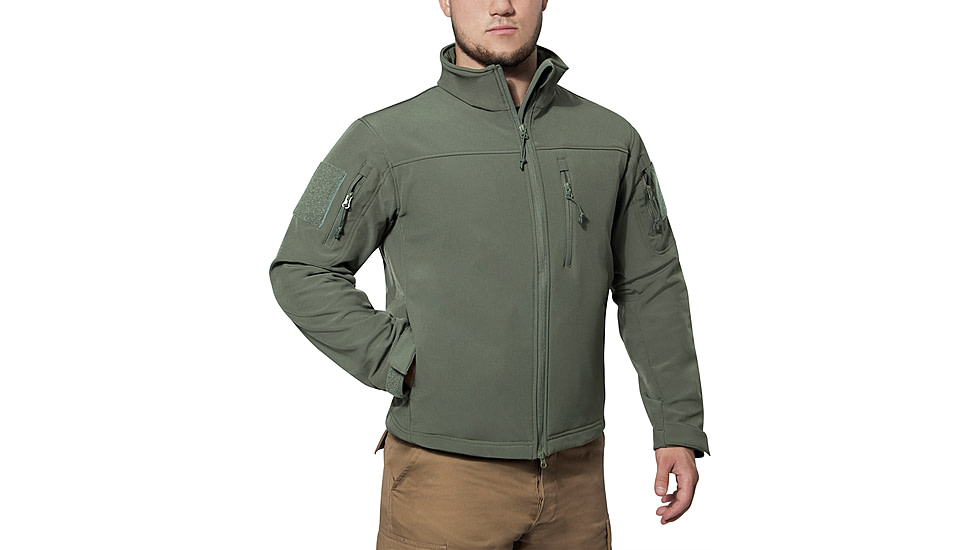 Rothco Stealth Ops Soft Shell Tactical Jacket, Olive Drab, 2XL, 3807-OliveDrab-2XL