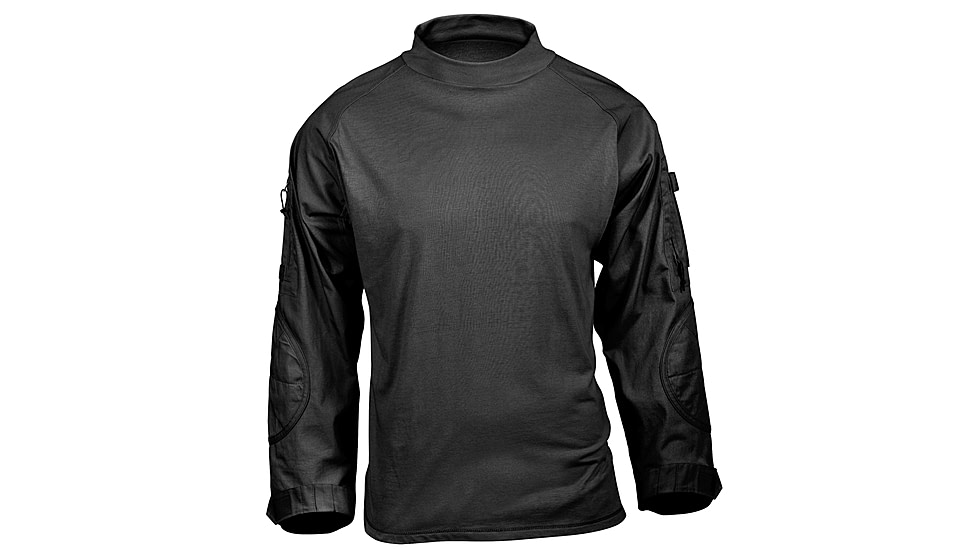 Rothco Tactical Airsoft Combat Shirt, Woodland Digital Camo, Extra Small, 45030-WoodlandDigitalCamo-XS