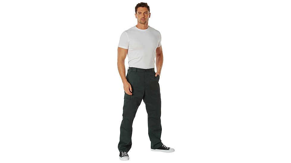 Rothco Tactical BDU Cargo Pants, Hunter Green, Small, 27-31in Waist, 11170-HunterGreen-S27-31Waist
