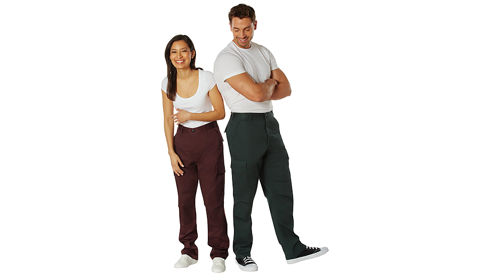 Rothco Tactical BDU Cargo Pants, Maroon, Small, 27-31in Waist, 11160-Maroon-S27-31Waist